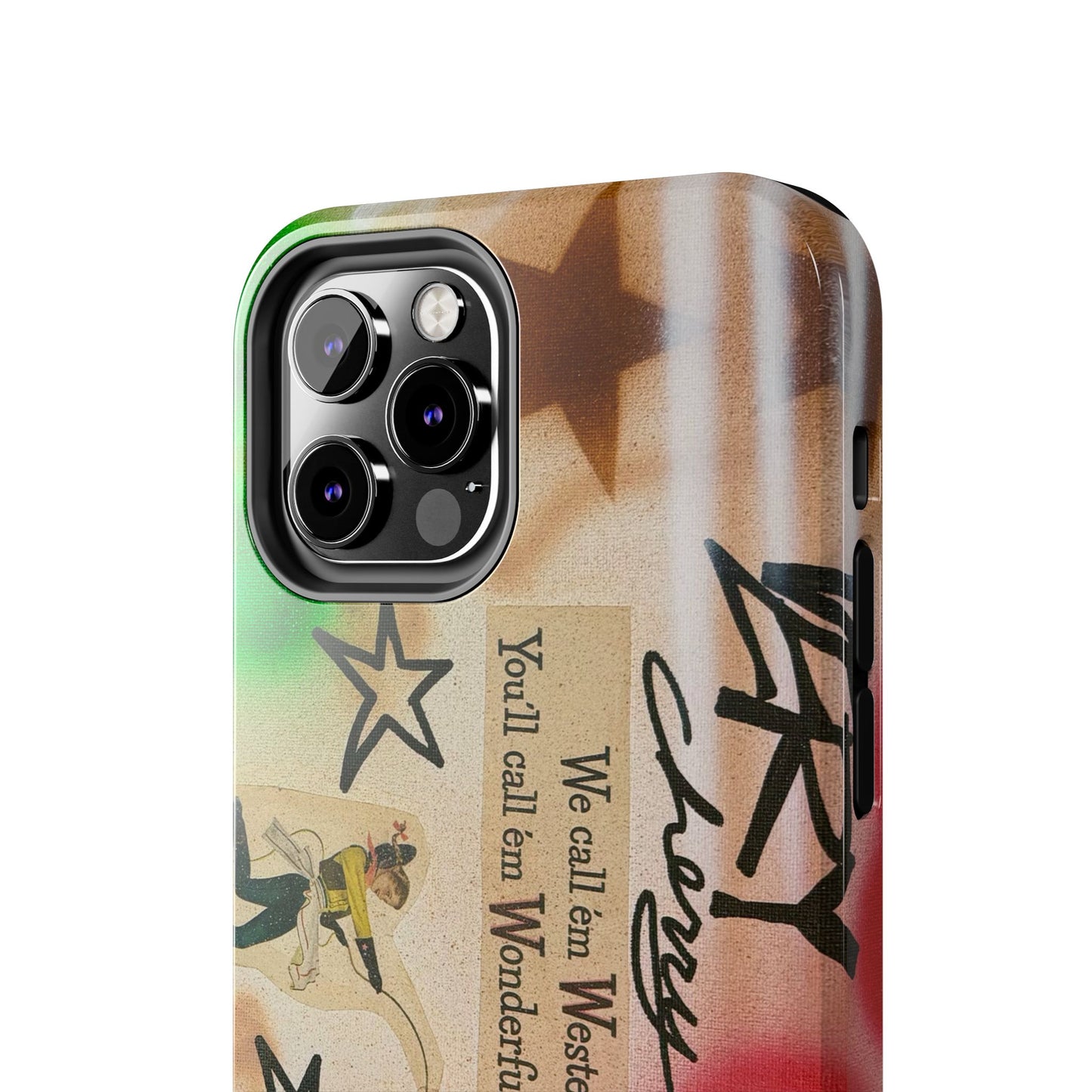 "very cherry" airbrush iPhone case