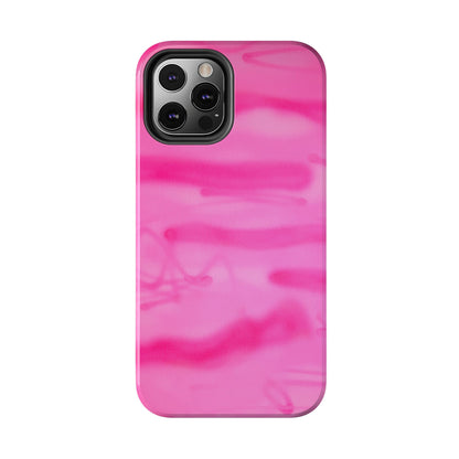 "pink camo" airbrush iPhone case