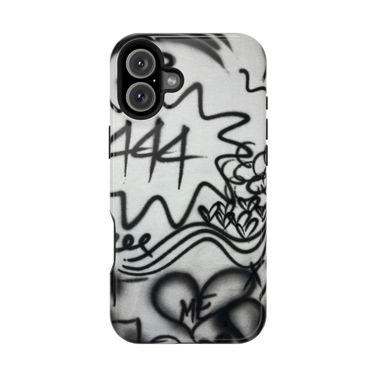 MagSafe „444“ Airbrush iPhone Hülle