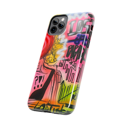 "lost in paradise" airbrush iPhone case