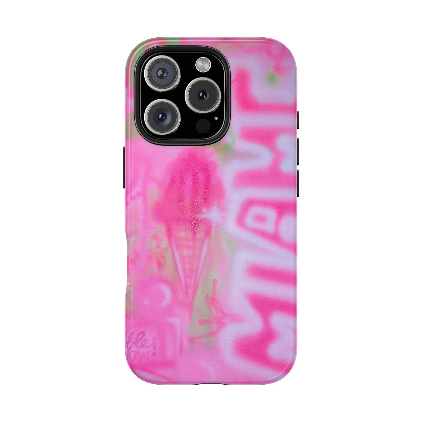 "sunset sorbet" airbrush iPhone case