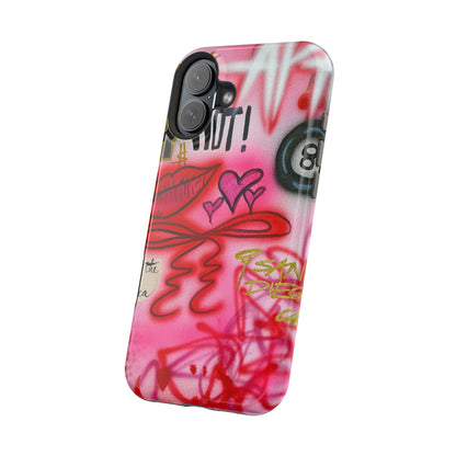 MagSafe "IT girl" airbrush iPhone case