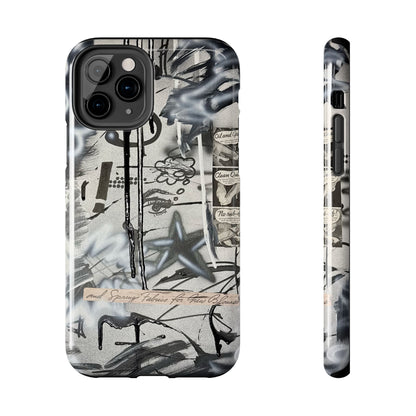 "monochrome mood" airbrush iPhone case