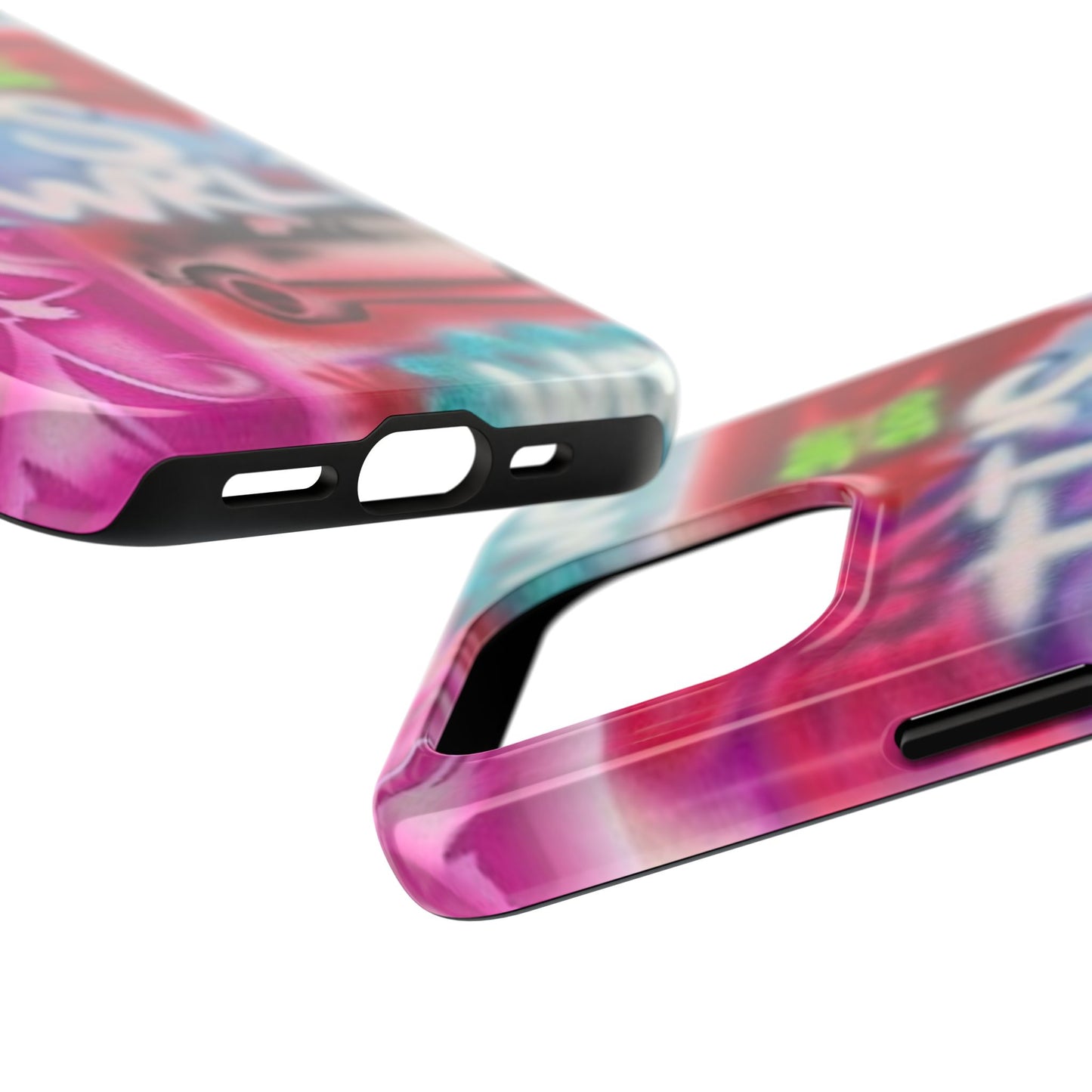 "it's ur WRLD" airbrush iPhone case