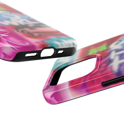"it's ur WRLD" airbrush iPhone case