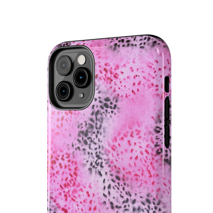 "pink cheetah pt. 2" airbrush iPhone case