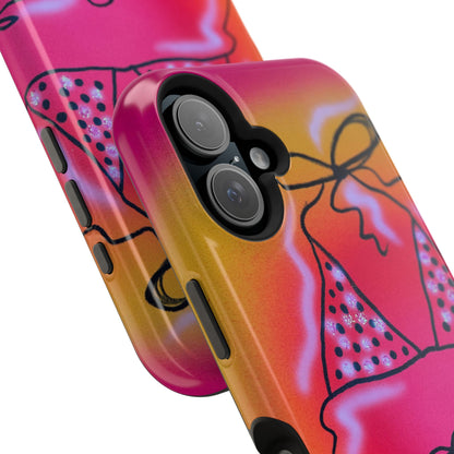 MagSafe "glitter bikini" airbrush iPhone case