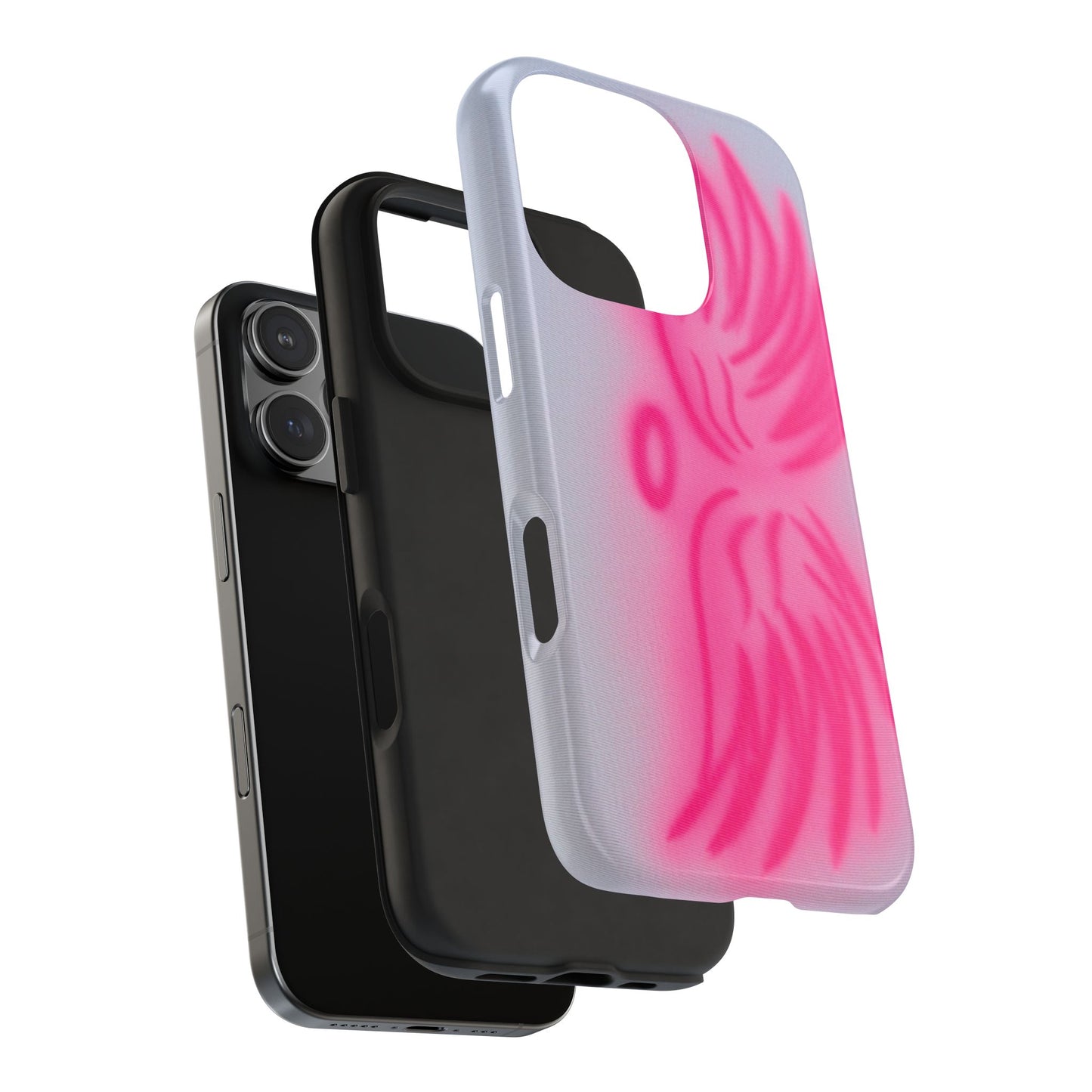 "angel wings" airbrush iPhone case