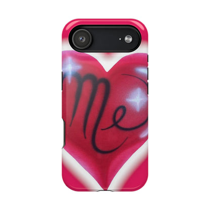 MagSafe "i <3 me" Airbrush iPhone Hülle