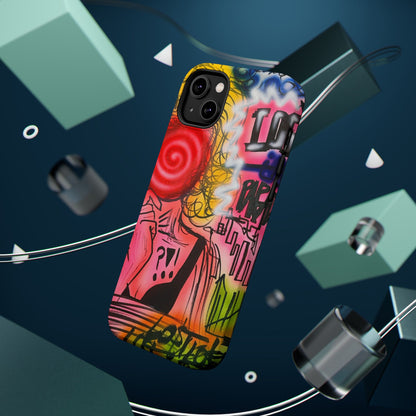 MagSafe „Lost in Paradise“ Airbrush-iPhone-Hülle