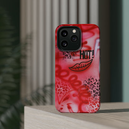 MagSafe "HOT!" airbrush iPhone case