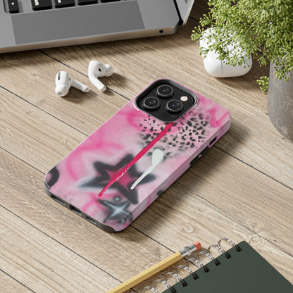 "pink cheetah" airbrush iPhone case