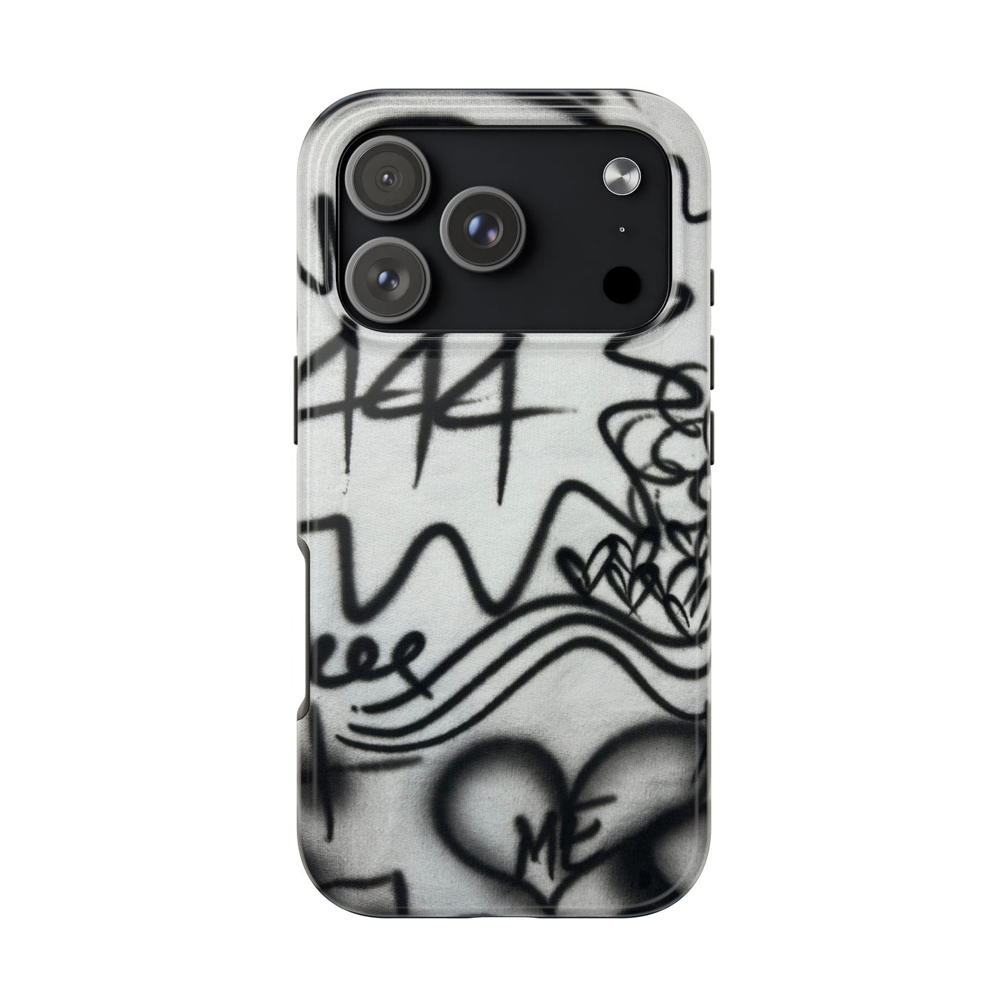 "444” airbrush iPhone case