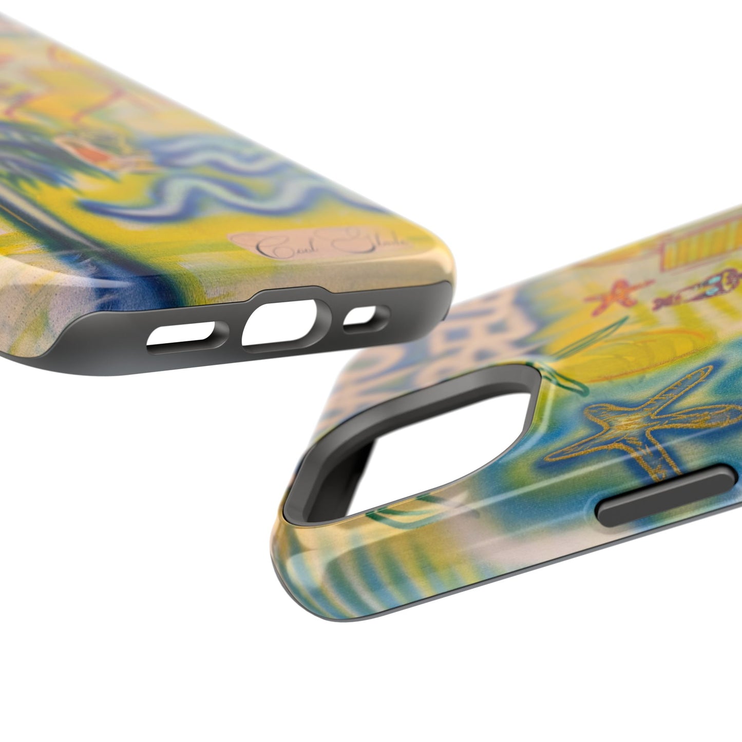 MagSafe "ciao bella" airbrush iPhone case