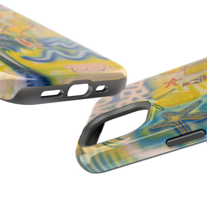 MagSafe "ciao bella" airbrush iPhone case