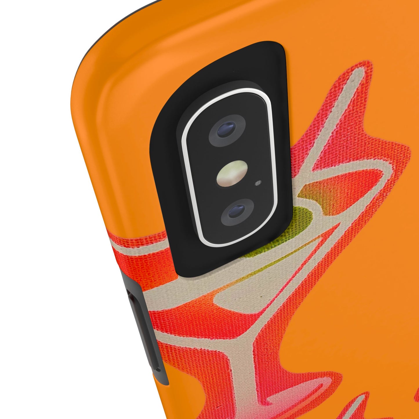"shaken, not stirred” airbrush iPhone case