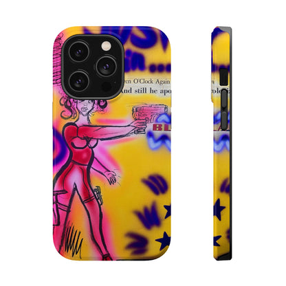 MagSafe „Spiraling Thoughts“ Airbrush iPhone Hülle