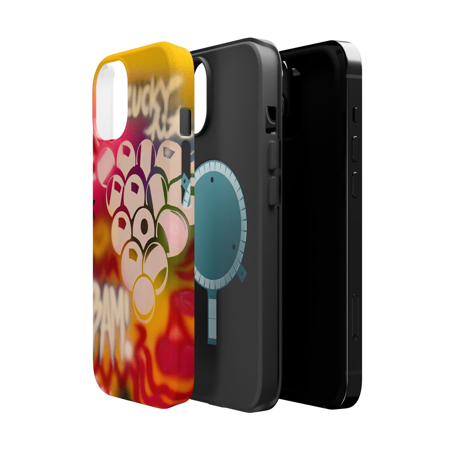 MagSafe „Bright Billiards“ Airbrush iPhone Hülle