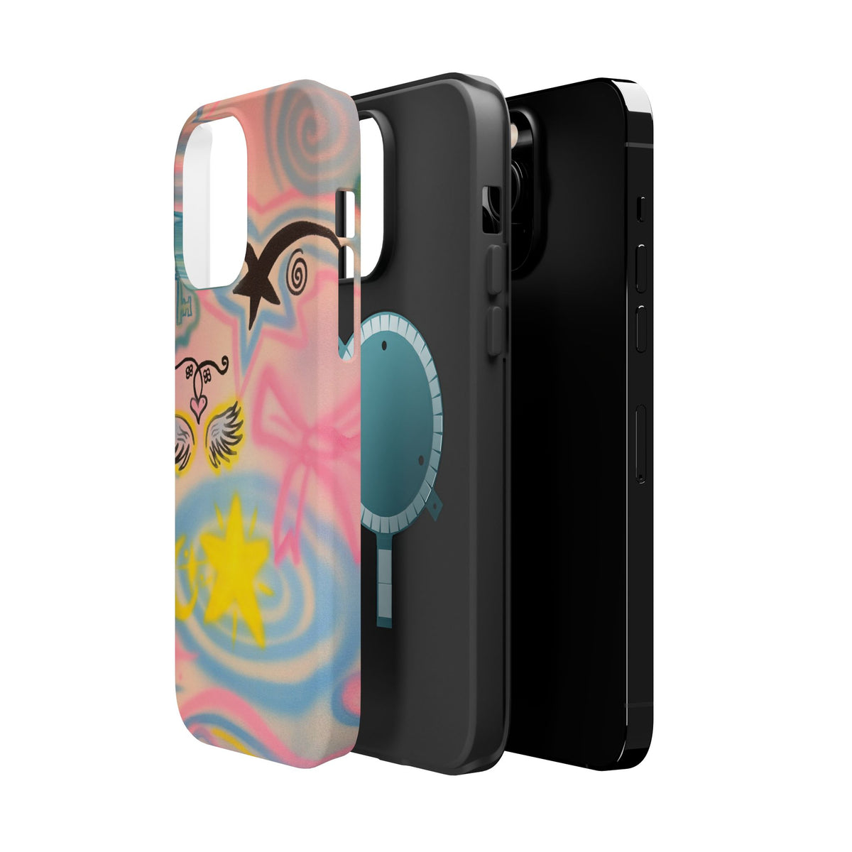 MagSafe "star energy" airbrush iPhone case