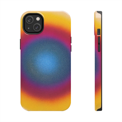 "blue raspberry aura" airbrush iPhone case