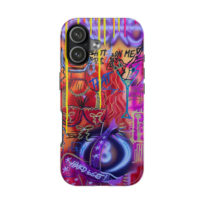 "shots on me" airbrush iPhone case