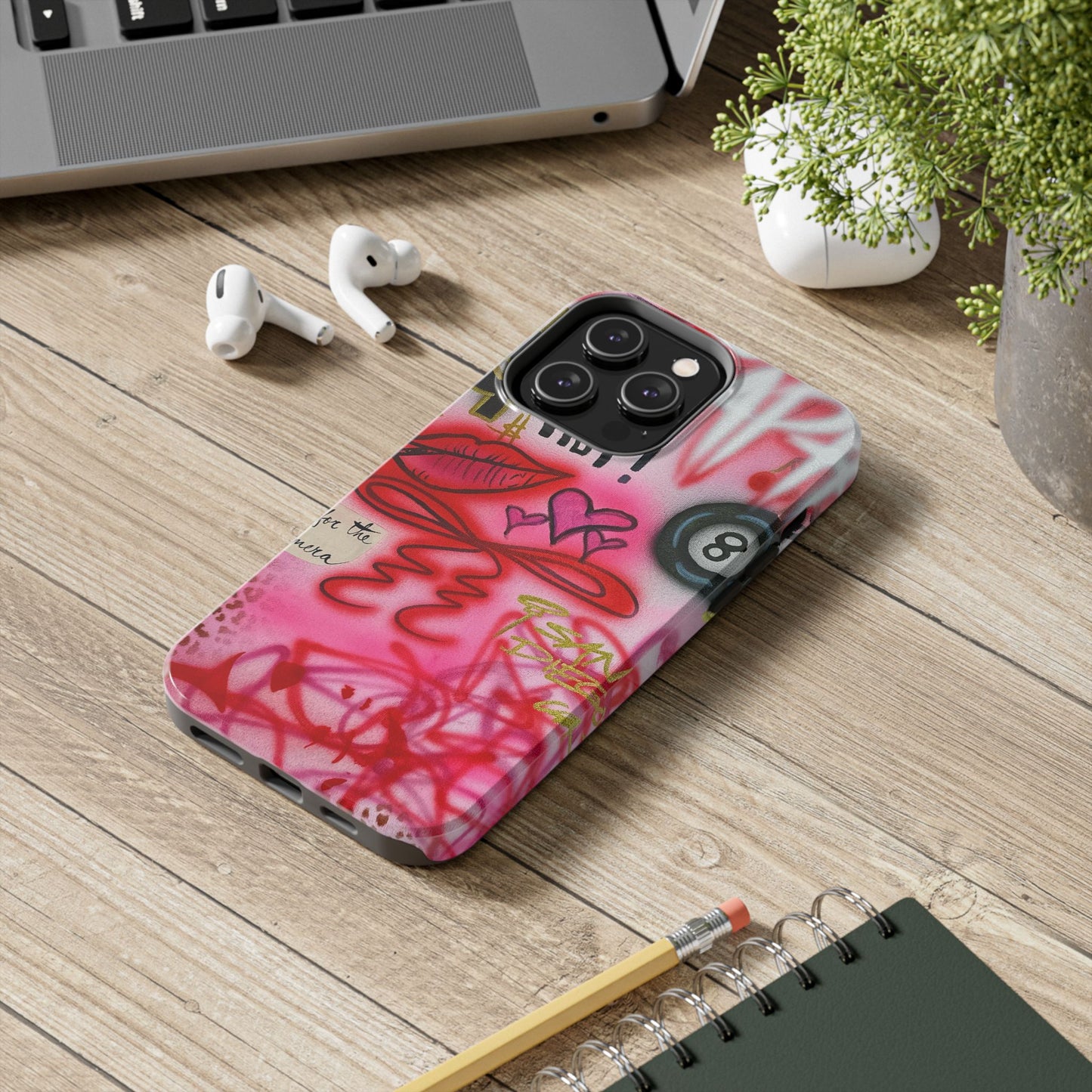 "IT girl" airbrush iPhone case