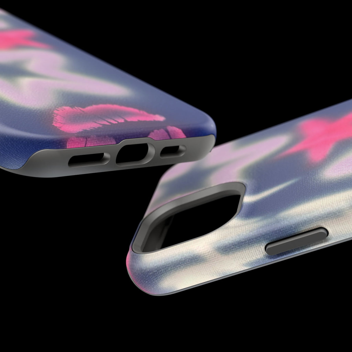MagSafe "lavender luminary" airbrush iPhone case