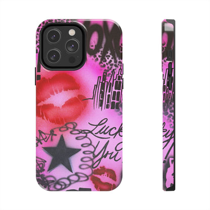 "ulterior motive" airbrush iPhone case