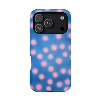 MagSafe „Zuckerwatte-Sorbet-Tupfen“ Airbrush iPhone-Hülle