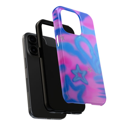 "blue camo" airbrush iPhone case