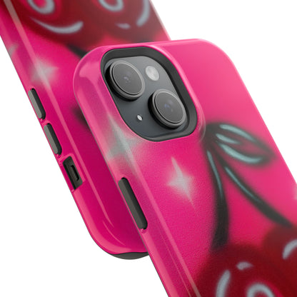 MagSafe „Cherry 8ball“ Airbrush iPhone Hülle