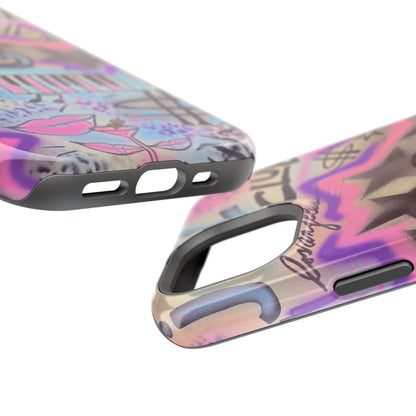 MagSafe "jazz club" airbrush iPhone case