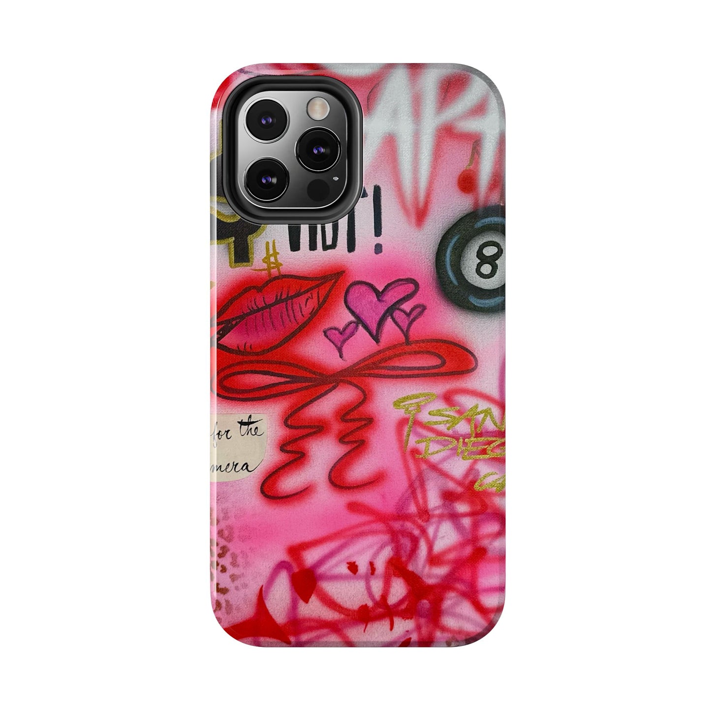 "IT girl" airbrush iPhone case