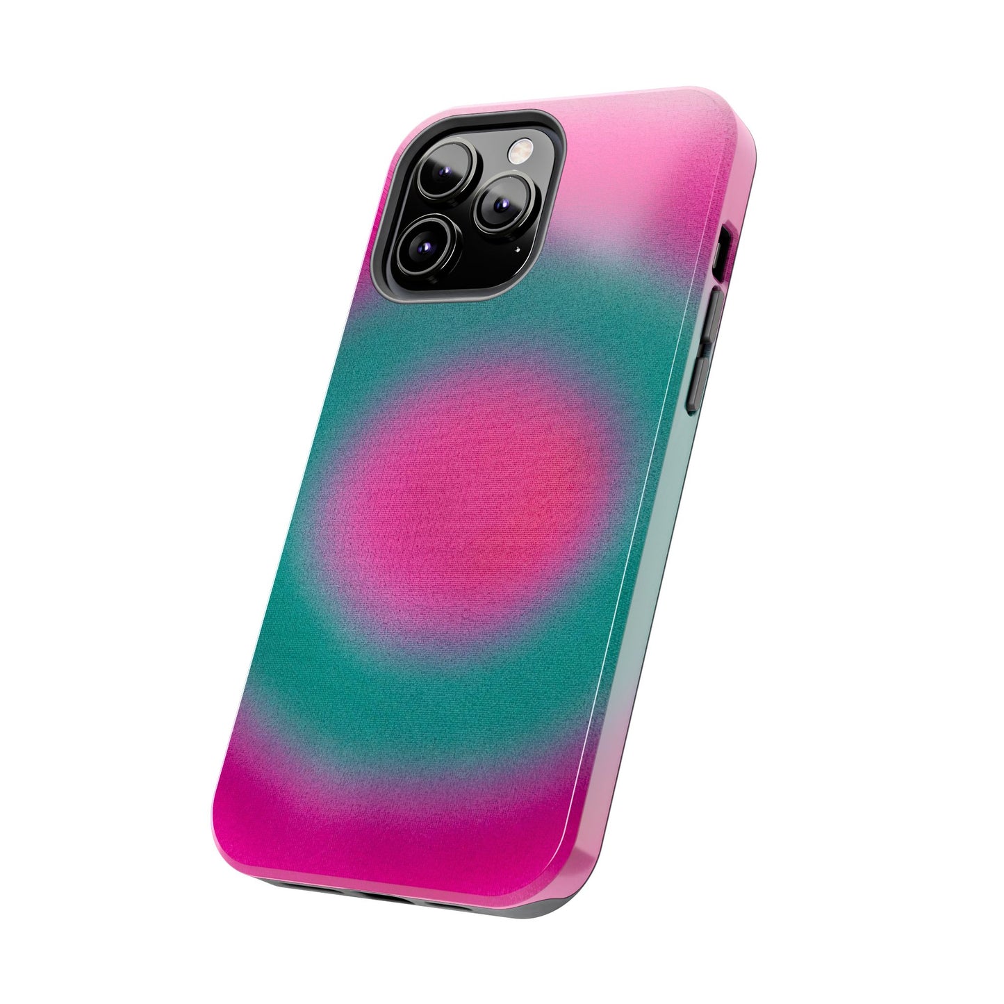 "watermelon swirl" aura airbrush iPhone case