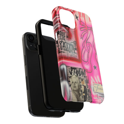 "plié passion” airbrush iPhone case