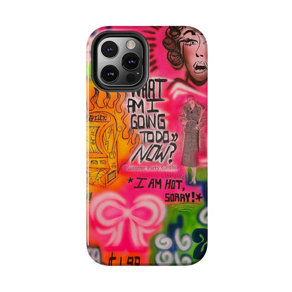 "out of luck" airbrush iPhone case