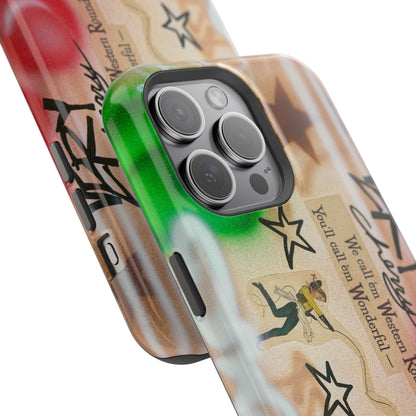 MagSafe "very cherry" airbrush iPhone case