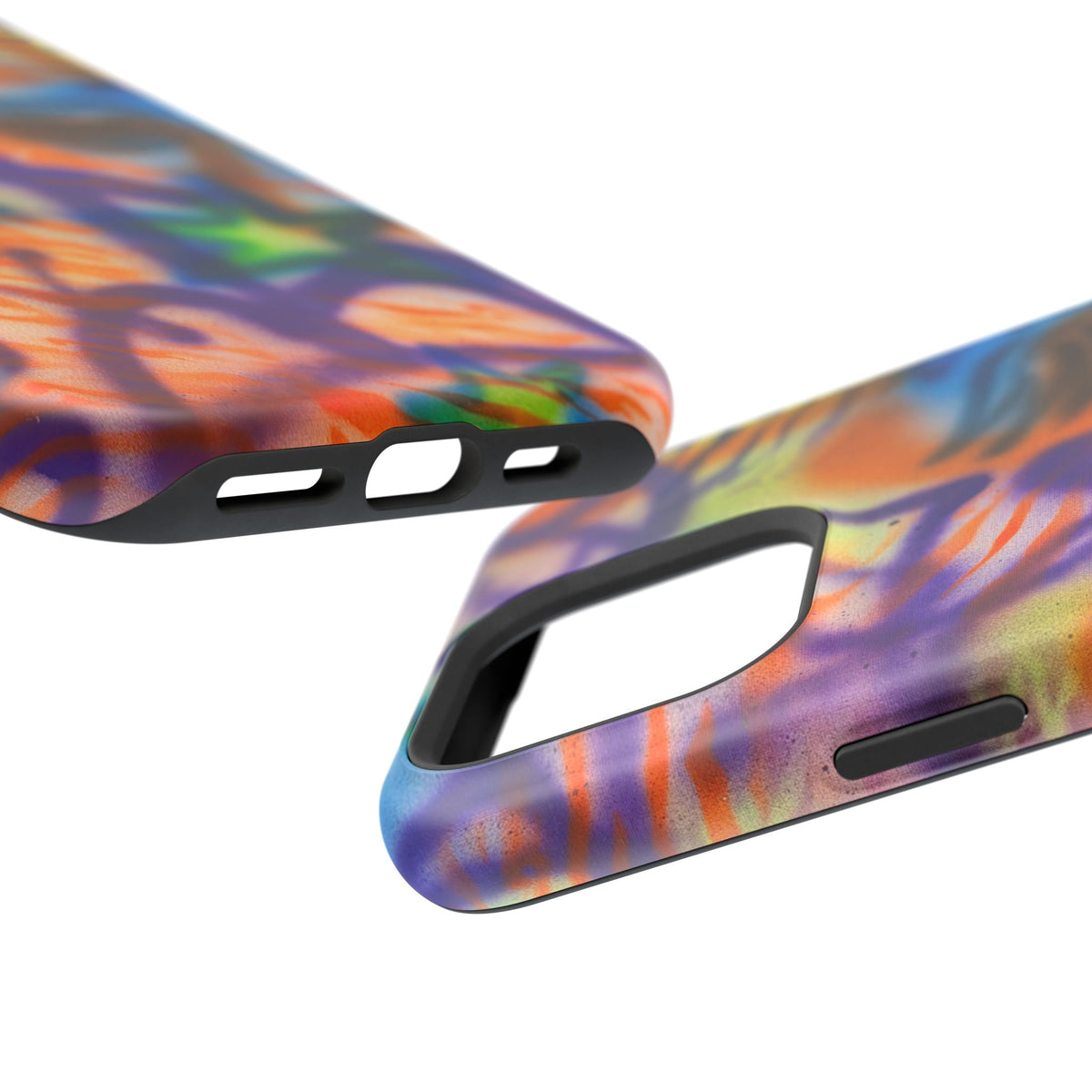 MagSafe "streetwear angel" airbrush iPhone case