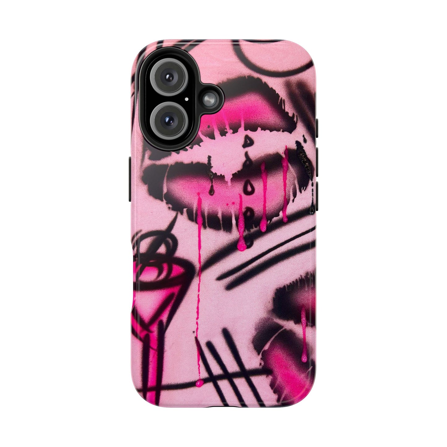 "glossy pout" airbrush iPhone case