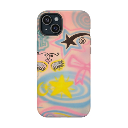MagSafe "star energy" airbrush iPhone case