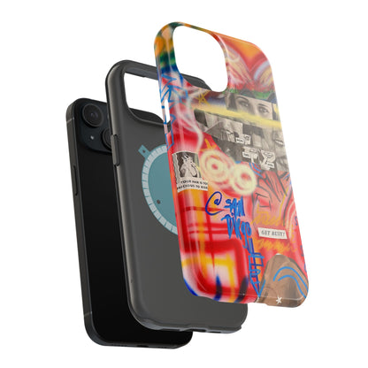 MagSafe Limited Edition "Get Busy" Airbrush iPhone Hülle