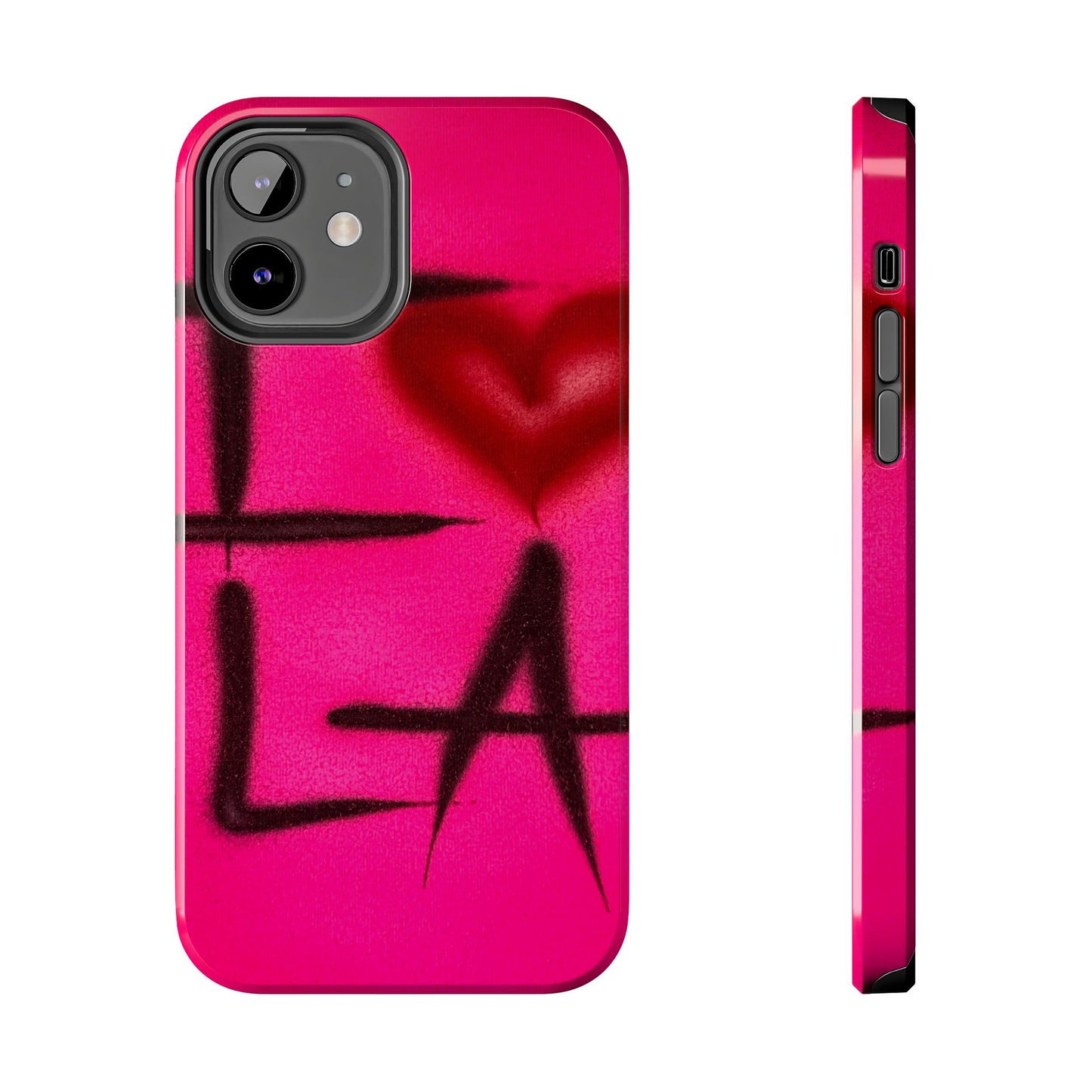 "I <3 LA" airbrush iPhone case