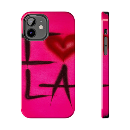 "I <3 LA" airbrush iPhone case