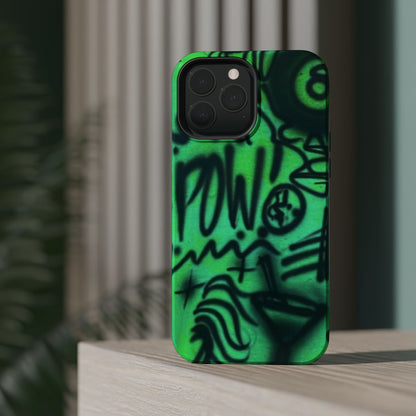 MagSafe "POW!" airbrush iPhone case