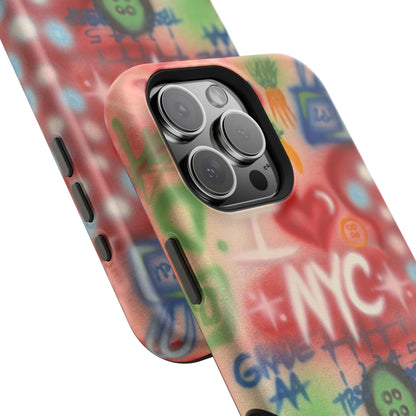 MagSafe "i <3 NYC" airbrush iPhone case