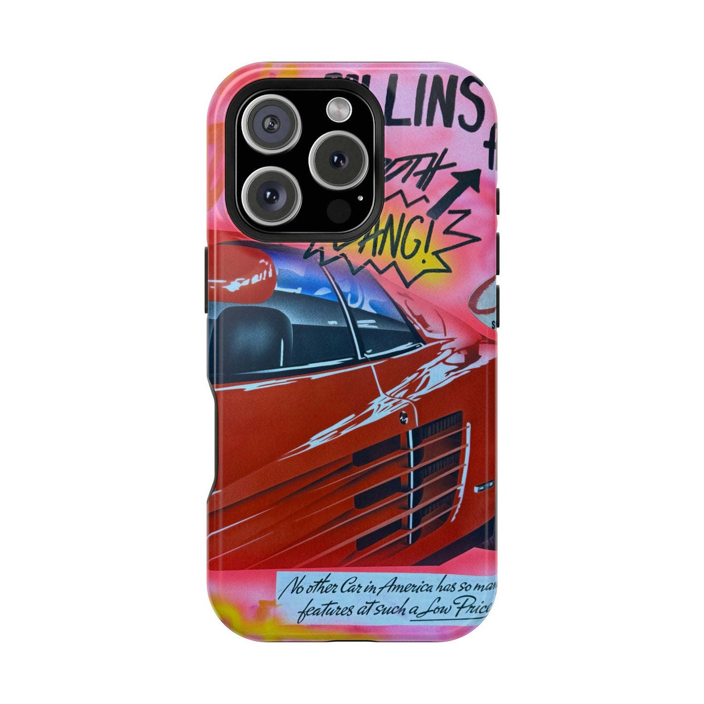 MagSafe "miami momentos" airbrush iPhone case