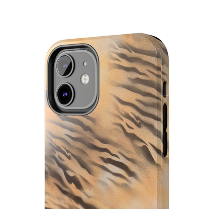 neutral tiger airbrush iPhone case