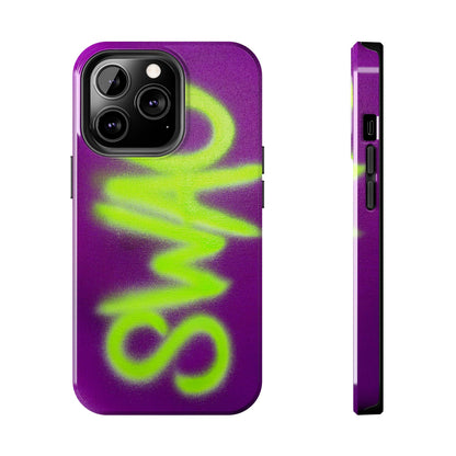 "swag pt. 2" airbrush iPhone case