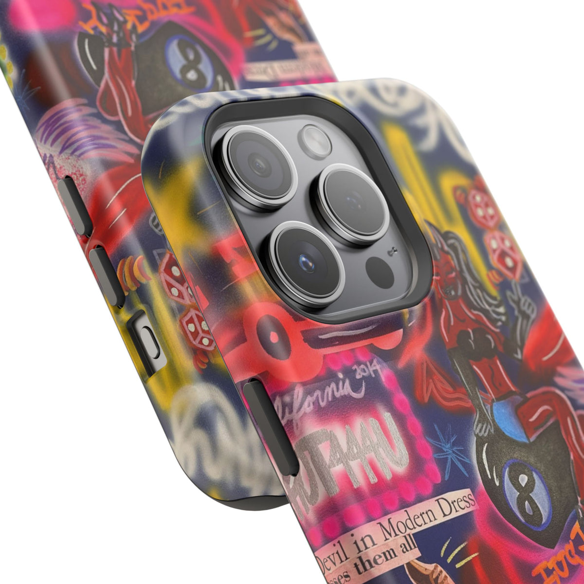 MagSafe "im an angel" airbrush iPhone case
