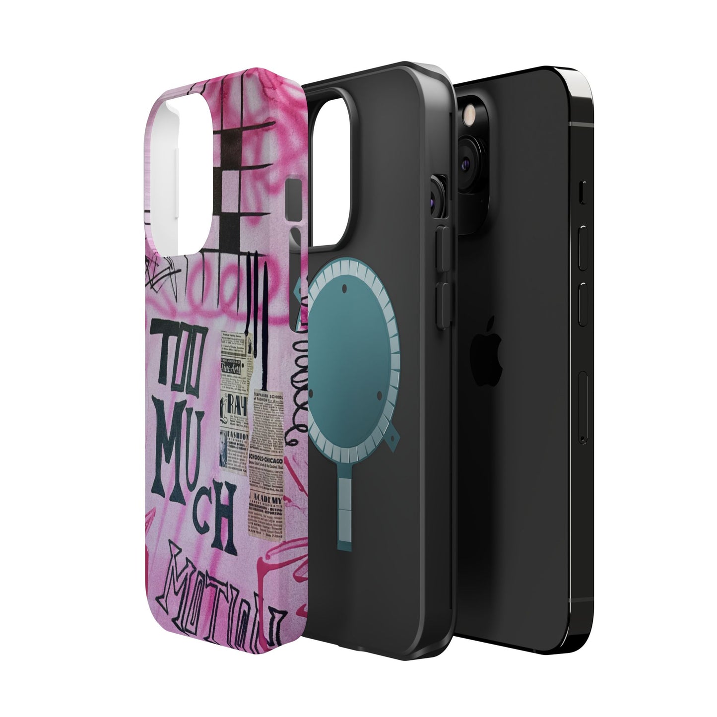MagSafe "too much motion" airbrush iPhone case